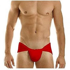 인도 전통 레드 랑콧 랑코 남성용 서포터 속옷 면 허리띠 레슬러 브리프 1피스