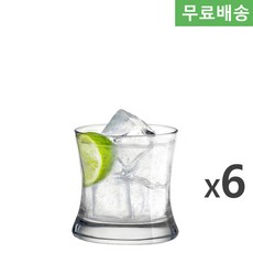 6p BOX 오션글라스 탱고 락글라스 350ml B13312 칵테일잔, 6개