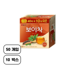 담터 보이차, 700mg, 50개입, 10개
