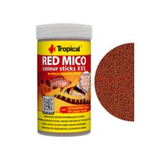 Tropical RED MICO colour sticks XXS 高蛋白增豔條狀飼料, 1個, 100ml/50g U-T63573