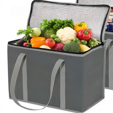 30L 다용도 필수템 캠핑백 슈퍼백 보온보냉가방, 그레이