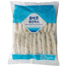 생선까스 1kg, 1개