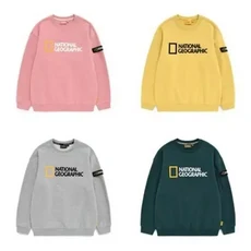 내셔널지오그래픽 []내셔널지오그래픽 빅로고 기모 맨투맨 K224USW010 373034