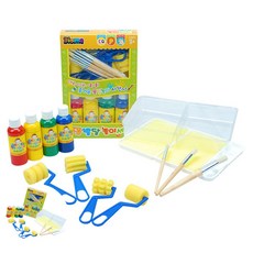 미술놀이 핑거페인트 희망찬 그림나라 햇님세트, 상세 설명 참조