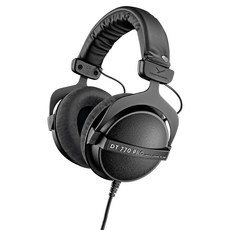 beyerdynamic 拜雅 DT770 Pro 80OHM耳罩式耳機, 單品, 黑色