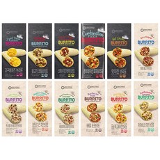 남향푸드 브리또 또띠아 12종 12개 / 냉동 부리또, 125g