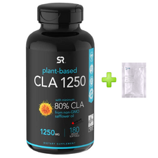 스포츠리서치 공액리놀레산 CLA 1250 소프트젤 1250mg 180정+멀티비타민 1개 캐나다 직배송, 180정