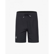 매장정품 스파이더 SPYDER 공용 워터스포츠 레터링 로고 버뮤다 팬츠 SPHMCNTR221UBLK 161631