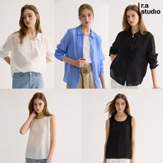 26SS ♥라스튜디오♥ 시어 블라우스3종+이너 2종