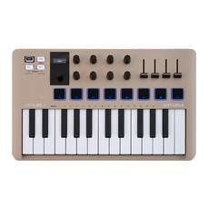 [작곡가의 미디가게] ARTURIA MINILAB MK3 아투리아 미니랩3 MK-3 미디컨트롤러 마스터키보드 마스터건반, Champagne, MiniLab 3
