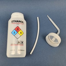 라벨 세척병 물 에탄올 아세톤 메탄올, (에탄올)라벨광구세척병500ml