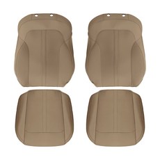 루젠 쏘렌토 MQ4 시트커버 차량용 등쿠션 방석 1열, 1세트, 올리브브라운