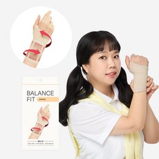 95프로블럼 발란스핏 손목보호대 베이지, 1개