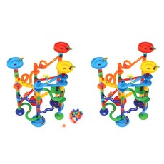 조립 슬라이드 레일 트랙 아기 구슬블럭 136p 돌봄센터 조카선물 학습완구 놀이교구