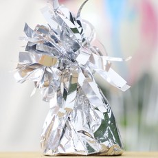 은박 풍선 무게추 (실버), 단품, 선택완료