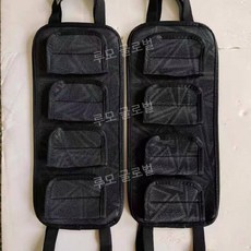 루모 자동차 낚시대 거치 겸용 낚시거치 민물 갯바위 홀더 블랙 선상, 9. C84-블랙 4개 (스트랩)