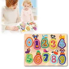 숫자 동물 퍼즐 아이 수학 계산놀이 나무 숫자보드 _20260101EA