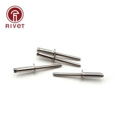 DIN EN ISO 159820/50/100/200 PCS M5/6.4 스테인리스 스틸 및 강철 블라인드 리벳 둥근 머리 오픈 타입 Cs, 02 20 개, 17 5x18