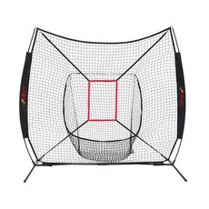 棒球全套訓練組：投手網、打擊網、棒壘球練習網，多功能組合提升球技, 1.5X1.5米+目標框+手提袋, 1個