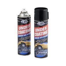 자동차 하부 코팅제 언더코팅제 스프레이 부식방지 소음방지 검정 언더쉴드, 1개