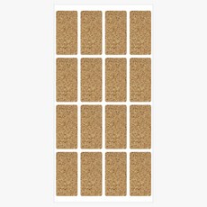 코르크스티커 탈부착