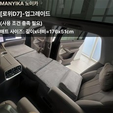 솜덩솜 차량용접이식매트리스 매트 접이식 메트리스, [로위 D7], 기본 차종