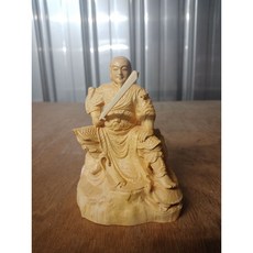 泓展工藝 黃楊木雕玄天上帝神像, 1個
