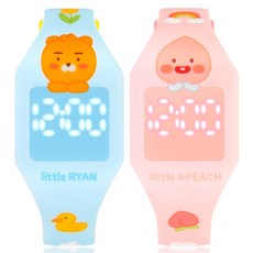 카카오프렌즈 아동용 리틀프렌즈 LED 디지털 손목 시계