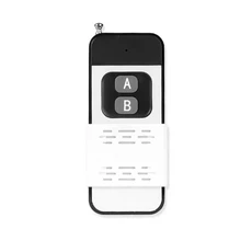 433Mhz 범용 무선 원격 제어 스위치 30A DC 12V-75V 높은 전력 1000 미터 릴레이 수신기 펌프 오토바이 DIY, 2) 1 Remote AB