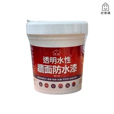 冠偉 WP-259 透明水性牆面防水漆, 1個