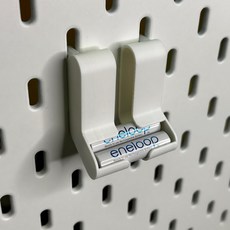 IKEA SKÅDIS 洞洞板電池儲存座, 1個