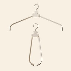 1P 원터치 폴딩 접이식 옷걸이 여행용 휴대용 플라스틱 옷고리 세탁 옷장 옷정리 어깨뿔 방지, 1개, 그레이, 본상품선택