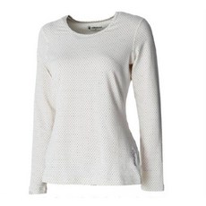 Wildland 女款圓領長袖上衣 圓點圖案