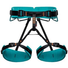 Mammut 4 Slide 攀岩座帶 中性款安全吊帶, 50380 暗綠瓷,XS-M