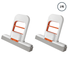 주브러쉬 물싹 미니밀대걸레 물기제거 스펀지 청소 행주, 2개