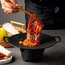 정채움 팽이버섯 비법 양념 매운 돼지 왕구이 불닭맛 화끈한 안주, 1개, 400g