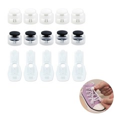 도나토르 다용도 신발끈 스토퍼 10p, 10개, 화이트