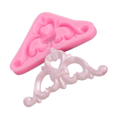 [드그라쎄] 앤틱 왕관 프레임 실리콘 몰드 A, one color