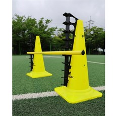 축구 기초훈련 트레이닝 연ㅅ브용 허들콘 결합 사다리