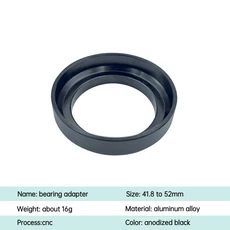 호환 내부 케이블 라우팅 베어링 어댑터 41.8/42mm 턴 52mm 산악 자전거 구성품용, 1개