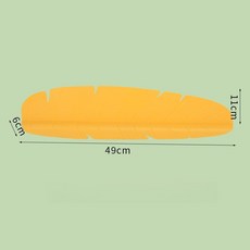싱크대 물막이 주방 설거지 물튀김 방지막 야채 세척 세면대 실리콘 방수막, 01 Yellow