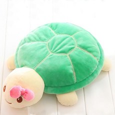 거북이 쿠션 방석 바디필로우, 리본거북이48cm