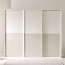 집무드 리웨이 이불장 미닫이 슬라이딩 옷장 D세트 2400, 연그레이
