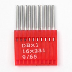 공업용 미싱바늘 재봉틀바늘 브라더 주키 썬스타, 1세트, 공)미싱바늘 DB9호(10P)