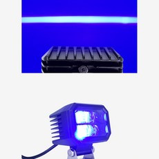 안전사고 가이드라인 LED램프 블루 이동반경 안전라인