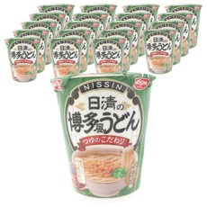 NISSIN 日清 杯裝博多風味烏龍麵, 20入