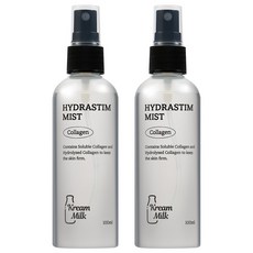 크림밀크 하이드라스팀 아데노신 미스트, 2개, 100ml