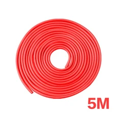 호환 차량 도어 자리 고무 스크래치 보호기 5M 10M 몰딩 스트립 보호 스트립 씰링 Anti-rub DIY 차량 스타, 05 5M red