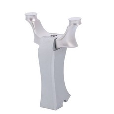 鷄王飛虎彈弓扁皮高背鋁柄單弓器架, 1個, 75寬裸弓（無贈品）