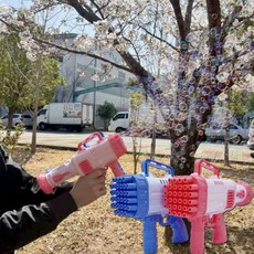 어린이집 유치원 생일선물 비누방울 버블건 (색상랜덤)